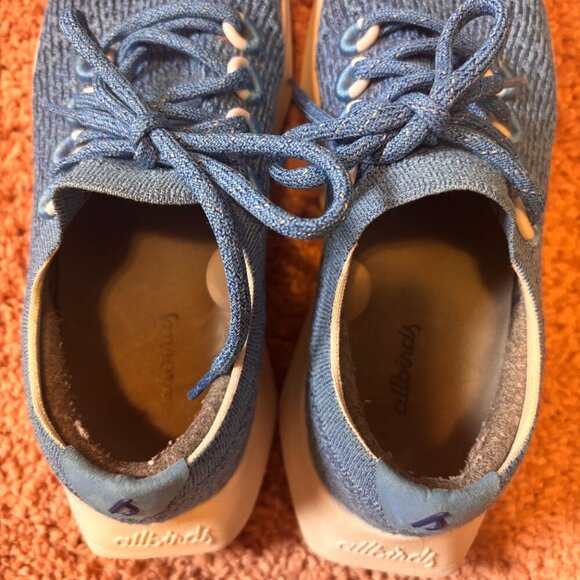Allbirds Women’s Tree Dasher 2 in Blue and White - Size 9 - Picture 3 of 7